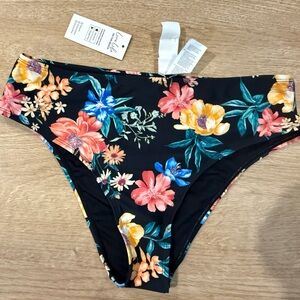 Floral Print bikini bottom by cupshe new with tags size medium